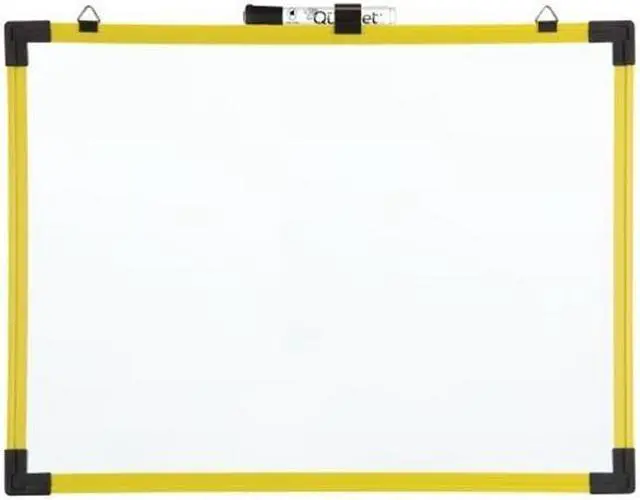 Alt view image 2 of 10 - QUARTET 724124 Dry Erase Board, Steel, 9 in, 12 in, Plastic Frame, White, Gloss