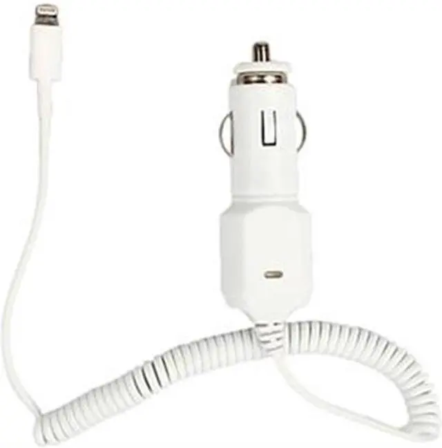 Alt view image 2 of 5 - 4XEM 8-Pin Lightning Car Charger For iPod/iPhone/iPad