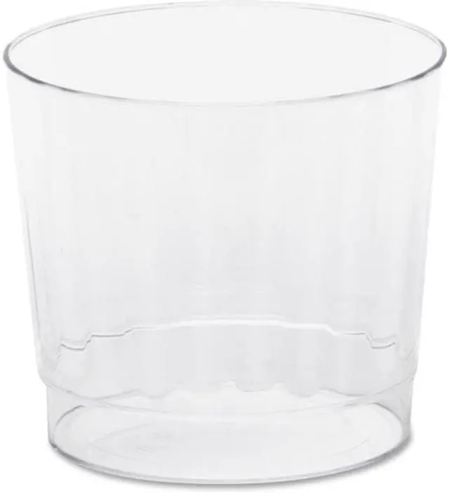 Alt view image 2 of 8 - WNA Classicware Tumblers 9 oz Plastic Clear 16/Bag RSCCR91516PK