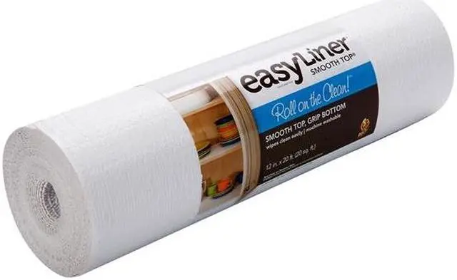 Main image of Shurtech 855145 Duck Brand Smooth Top Easy Liner Shelf Liner, 12 inches by 20 feet, Taupe