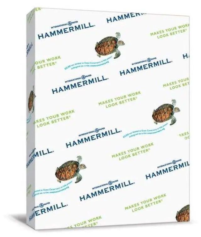 Alt view image 2 of 8 - Hammermill Multipurpose Paper 20lb. 8-1/2"x14" Canary 103358