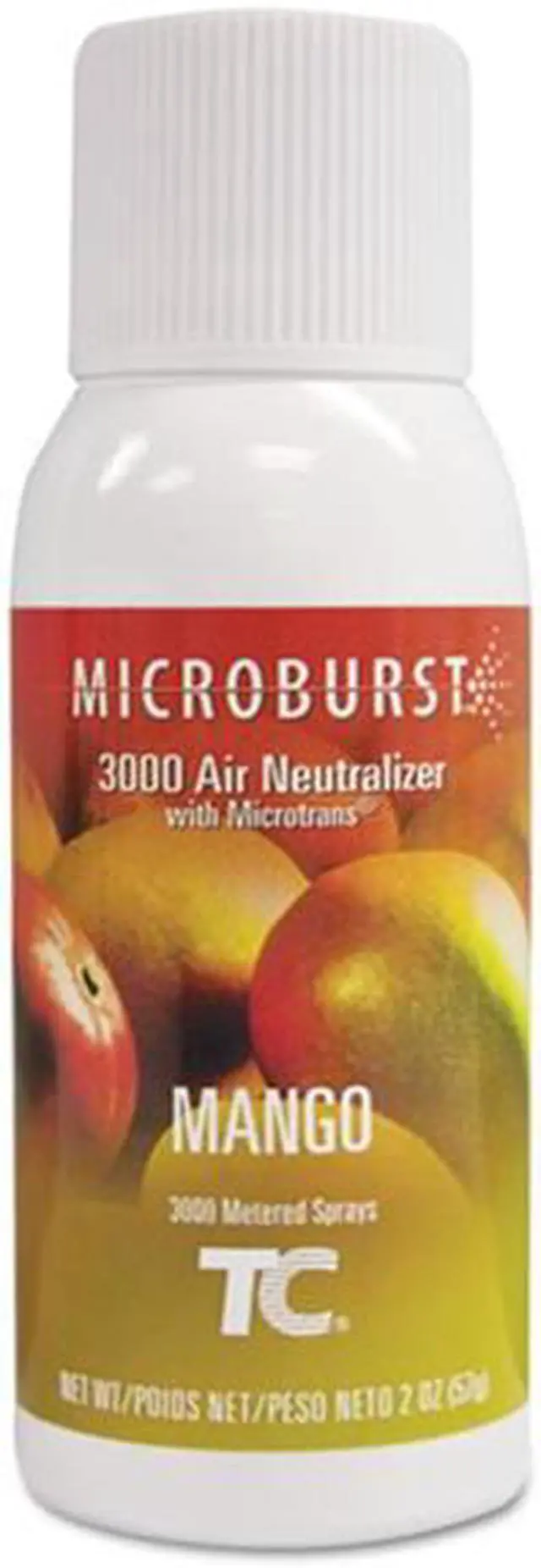 Alt view image 2 of 6 - Microburst 3000 Refill Mango 2 oz Aerosol 12/Carton