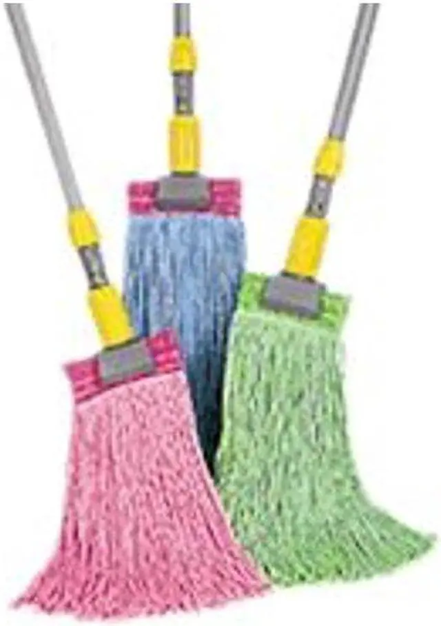 Alt view image 4 of 8 - RUBBERMAID COMMERCIAL FGF13700GR00 5 in String Wet Mop, 28 oz Dry Wt, Clamp On