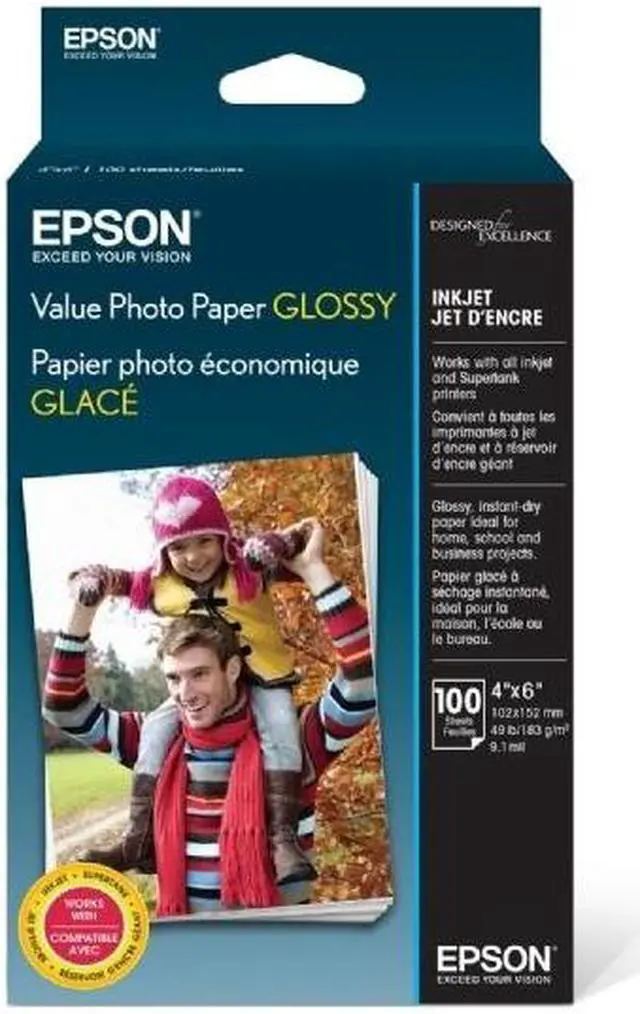Alt view image 4 of 11 - Value Photo Paper Glossy, 4 x 6