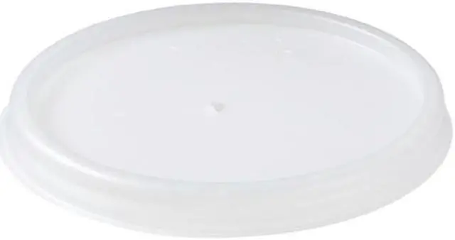 Alt view image 3 of 4 - C-Vntd Foam Cup Lid F/4Oz Trans 10/100