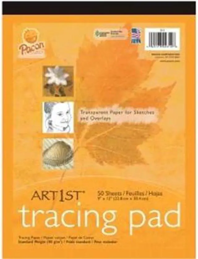 Alt view image 4 of 6 - Art1St Parchment Tracing Paper, 9 X 12, White, 50 Sheets