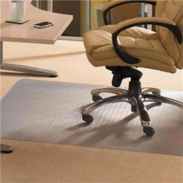 Alt view image 3 of 12 - FloorTex Eco-friendly Chairmat Rectangle 36"x48" Clear ECO113648EP