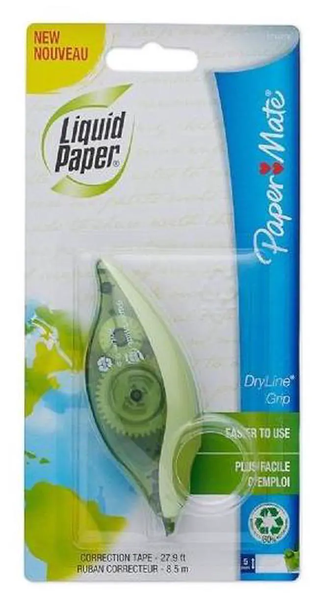 Alt view image 3 of 4 - Paper Mate Correction Film Dryline 5mmx6m Green Dispenser 1744479