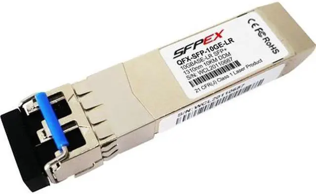 Alt view image 2 of 8 - JUNIPER Qfx-Sfp-10Ge-Lr Sfp+ 10Gbaselr 10Gb Enet Cpnt Optics 1310Nm For 10Km Transmission
