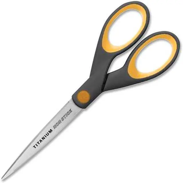Alt view image 4 of 8 - Westcott Non-Stick Titanium Bonded Scissors 7" Straight 14851