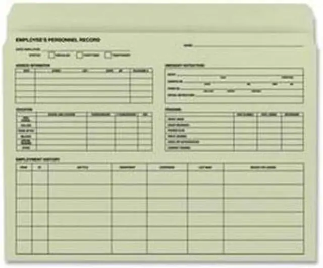 Alt view image 7 of 11 - Smead Employee Record File Folder 77000