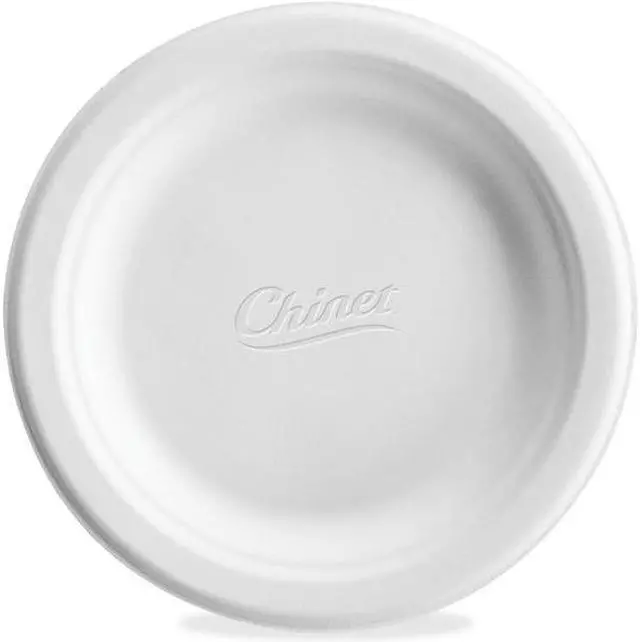 Main image of Chinet 6" Paper Dinnerware Plates, White,1000/CT