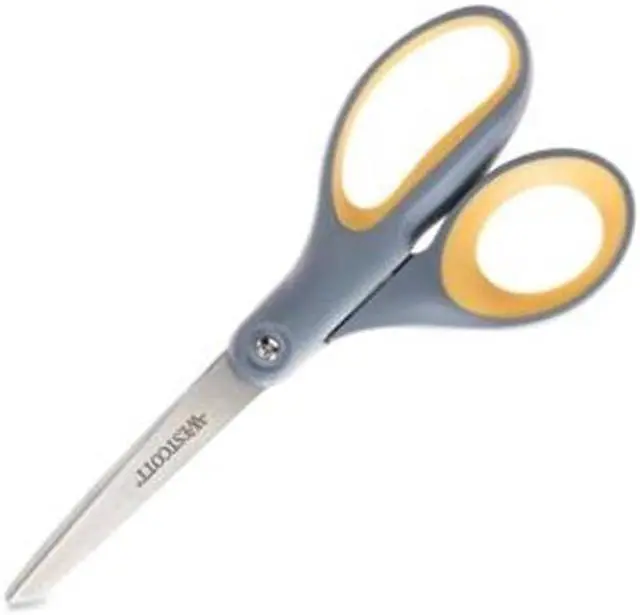 Alt view image 2 of 2 - Clipped Tip Titanium Scissors, 8 in Length, 5 Pairs