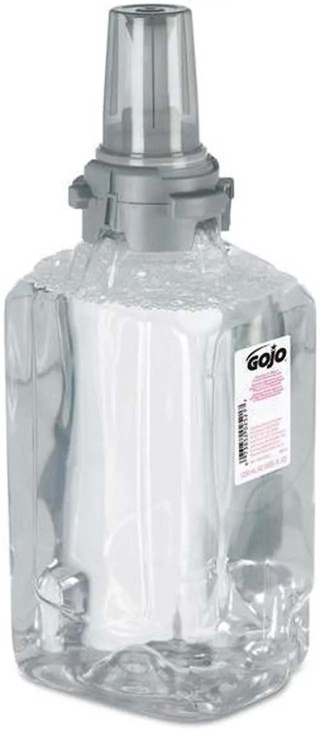 Alt view image 2 of 20 - GOJO 881103EA - Green Certified Clear & Mild Foam Hand Wash, 1200mL, Fragrance Free, Clear, 1 Unit per Package