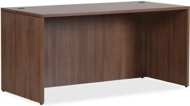 Alt view image 2 of 9 - Lorell Desk 72"x36"x29-1/2" Walnut 69966
