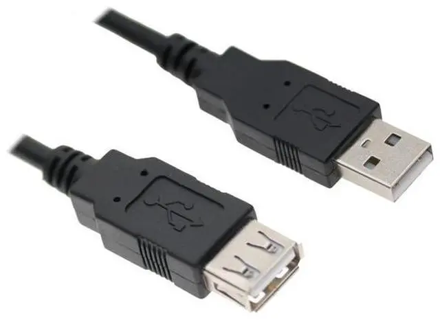 Main image of NCR 1432-C158-0040 USB Cable Type A to 2X4 Latch N-Lock, 4M, Black, RoHS