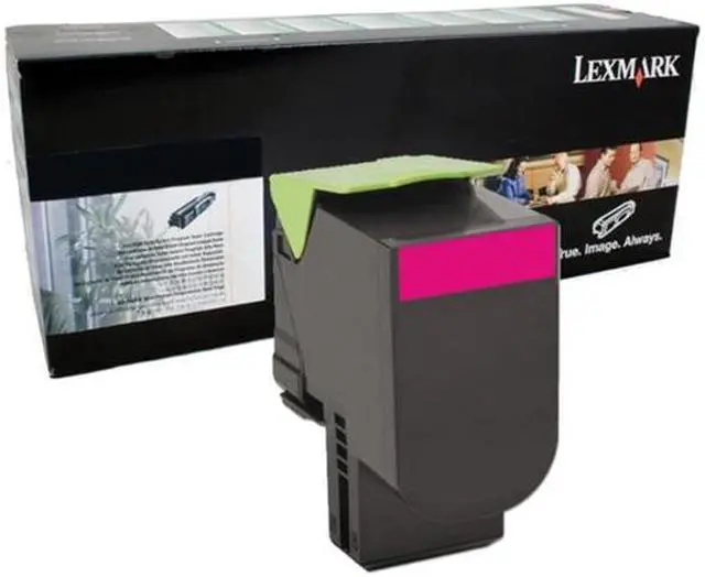 Main image of Lexmark 80C0SMG TAA Return Program Toner Cartridge - Magenta