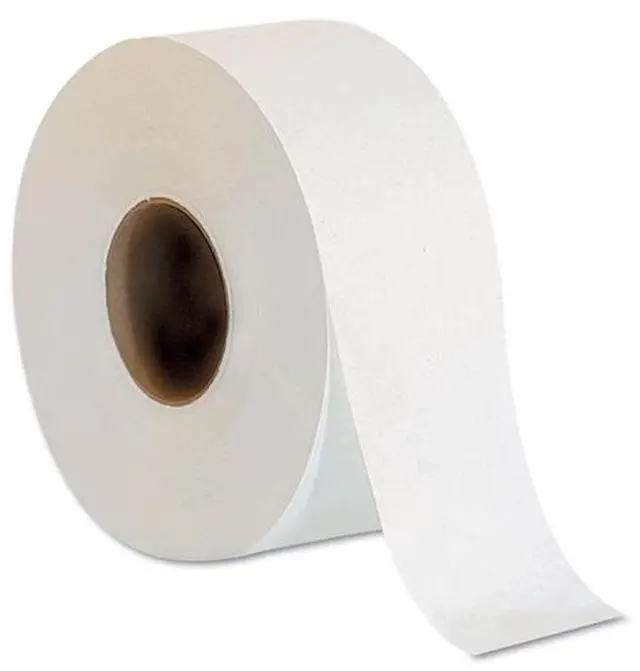 Alt view image 2 of 9 - Georgia Pacific Professional Jumbo Jr. One-Ply Bath Tissue Roll 9" diameter