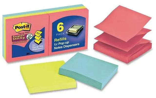 Alt view image 3 of 20 - Post-It Dispenser Notes Note,3x3 Pop Up Ss,Jwl R3306SSUC