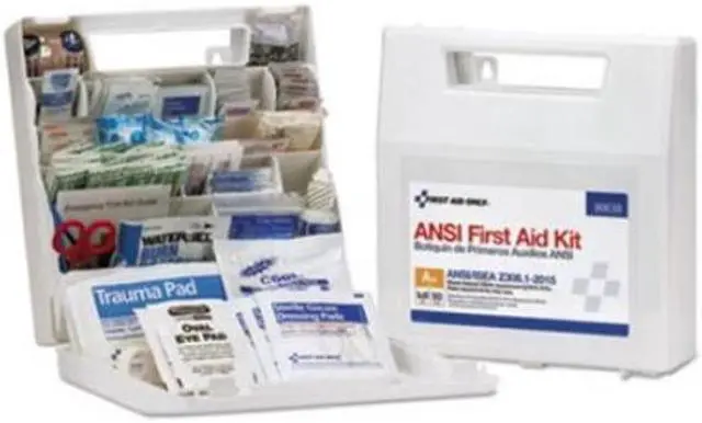 Main image of FIRST AID ONLY, INC. ANSI Class A First Aid Kit for 50 People FAO90639