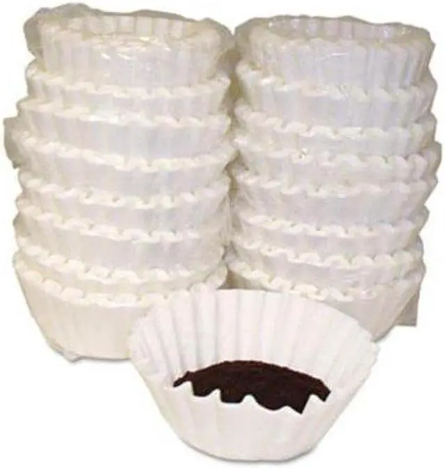 Alt view image 2 of 2 - Melitta 620014 Coffee Filters, Paper, Basket Style, 12 To 15 Cups, 800/Carton