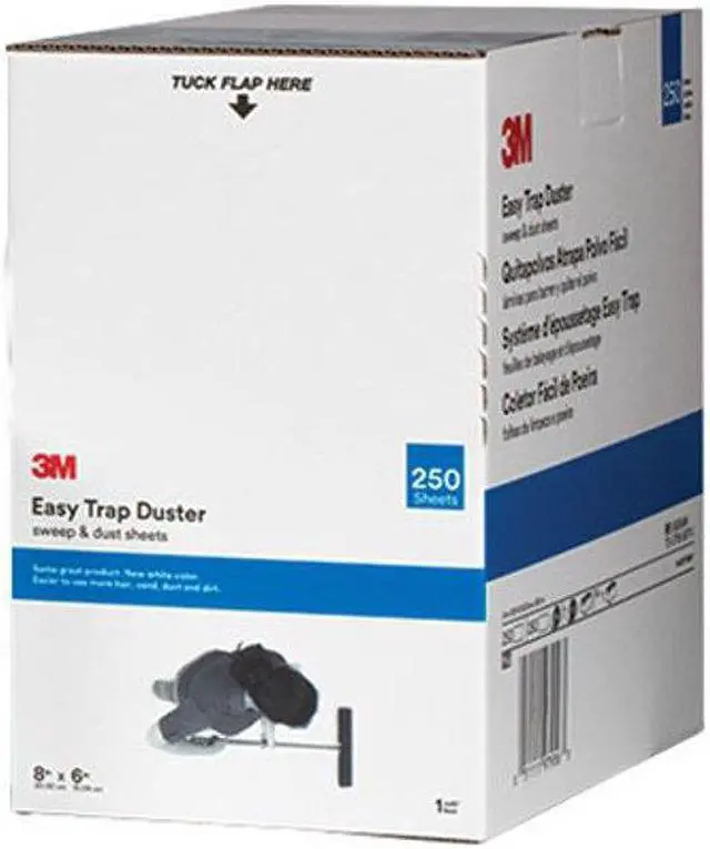 Main image of 3m Easy Trap Duster, 8" X 125 Ft, White, 250 Sheet Roll 55654W