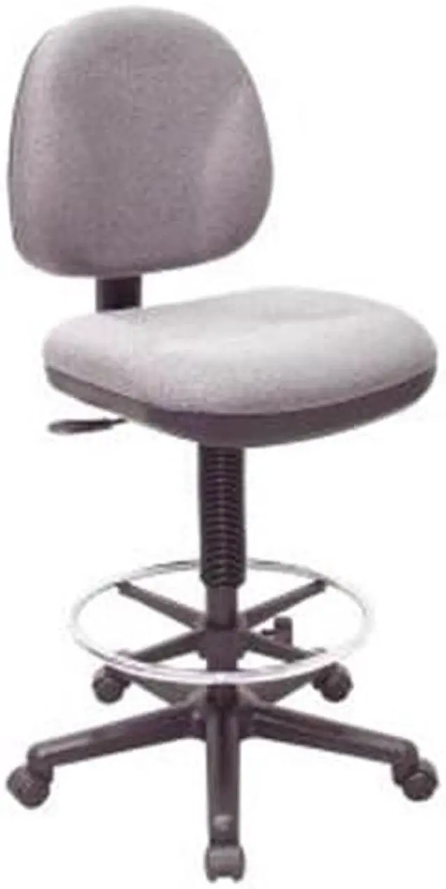 Alt view image 2 of 7 - Lorell Adjustable Multi Task Stool 24"x24"x40-1/2"x50-1/2" Gray 80009