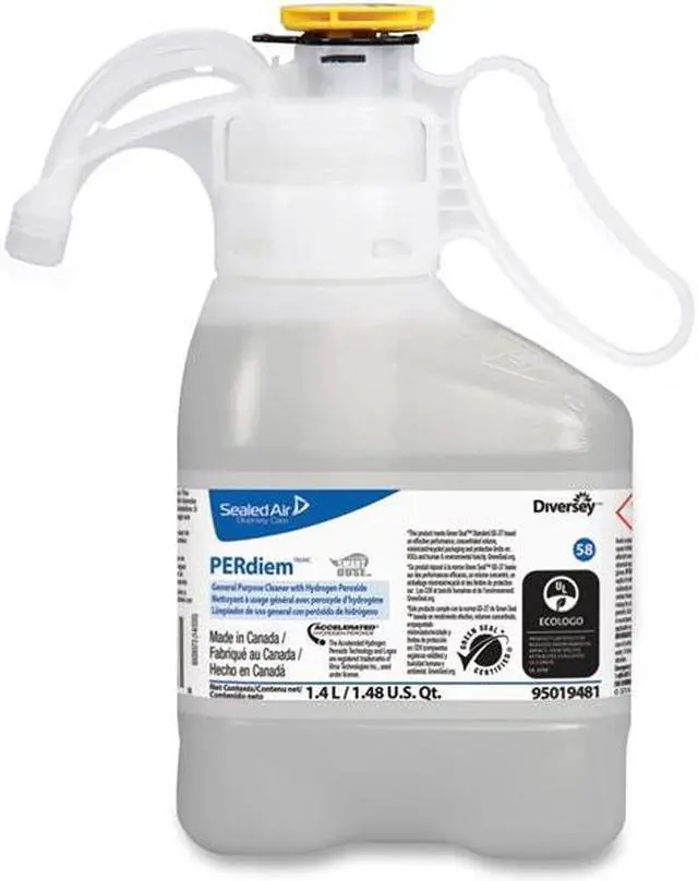 Alt view image 2 of 3 - Diversey All Purpose Cleaner For Use With SmartDose Chemical Dispenser, 2 PK