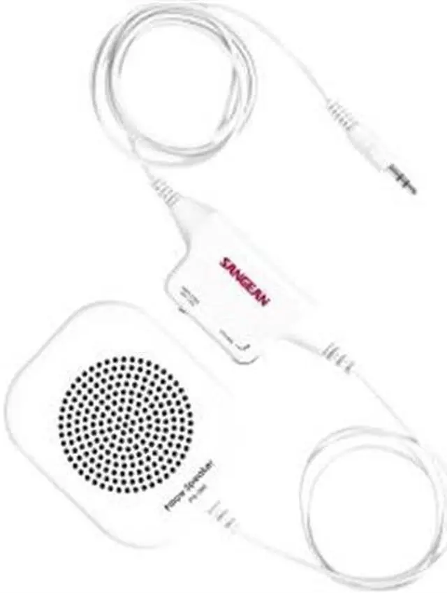 Alt view image 6 of 16 - SANGEAN PS-300 Pillow Speaker with in-line Volume Control and Amplifier -