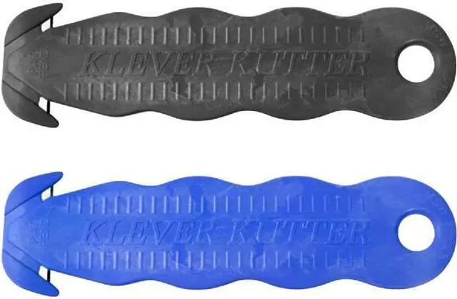 Alt view image 2 of 4 - Box Cutter Safety Knife, 5/PK, Blue/Black, Sold as 1 Each