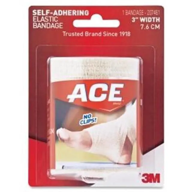 Alt view image 3 of 6 - 3M 207461 Self-Adhesive Bandage, 3 in.