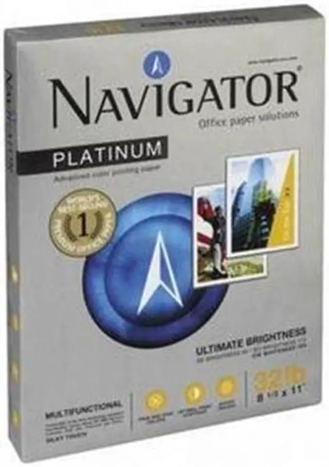 Main image of Navigator Multipurpose Paper 32lb 99 GE/1120 ISO 8-1/2"x11" 2000/CT WE NPL1132