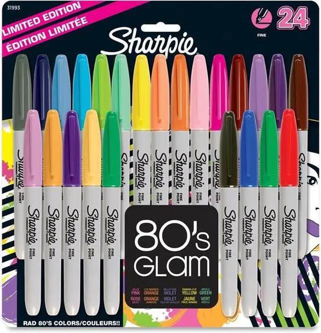 Alt view image 8 of 9 - Permanent Marker Fine Point 24/PK Assorted