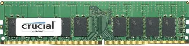 Alt view image 3 of 7 - Crucial 16GB DDR4 2400 (PC4 19200) 288-Pin RDIMM ECC Reg 2Rx8 CL17 1.2V Server Memory Module - CT16G4RFD824A