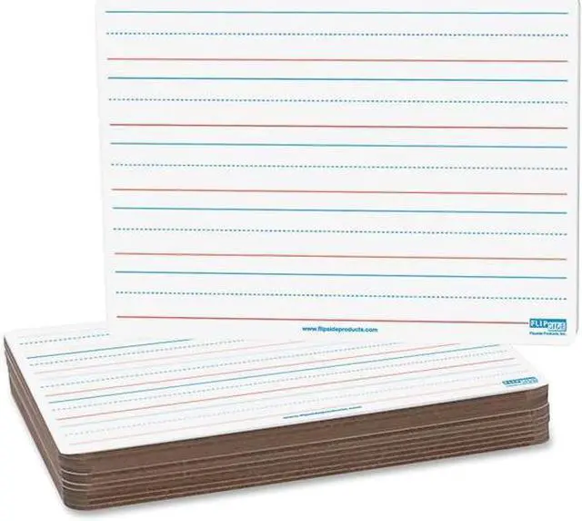 Alt view image 3 of 11 - Flipside Magnetic Two-Sided Dry Erase Board 12 x 9 12/Pack 10176