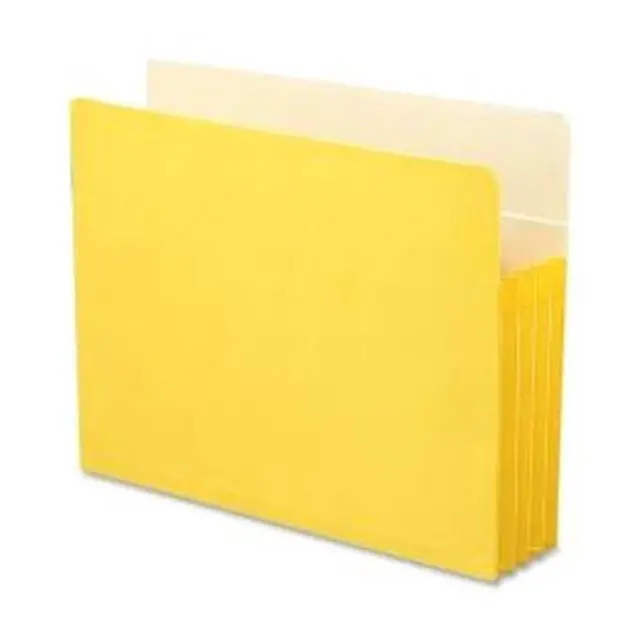 Main image of Smead Manufacturing Company SMD73233 Top-Tab File Pocket- Ltr- 11-.75in.Wx9-.50in.H- 3-.50in. Exp- YW
