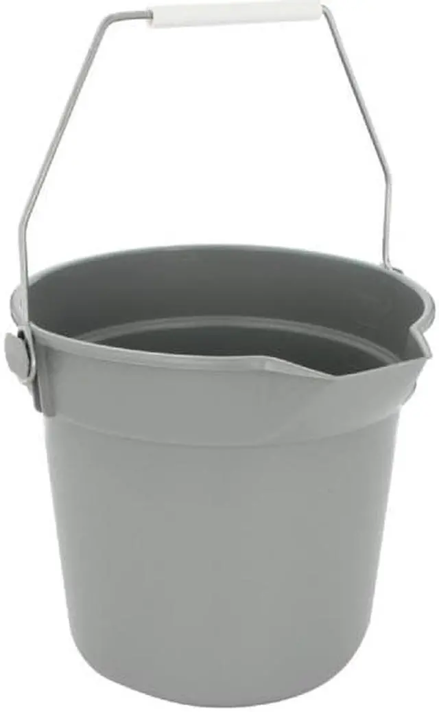 Alt view image 3 of 7 - Impact Deluxe Hvy-Dty Bucket 10Qt Gray 5510