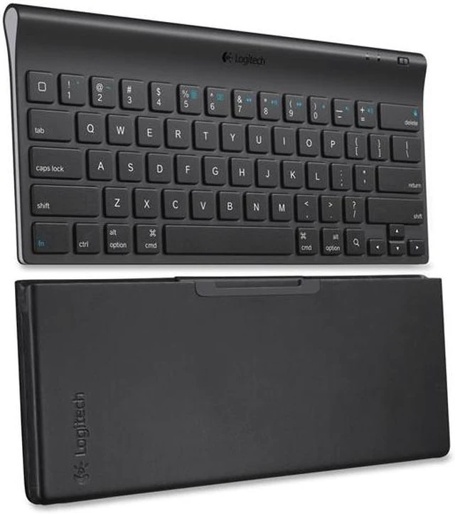 Alt view image 14 of 15 - Logitech Black Tablet Keyboard For iPad Model 920-003676