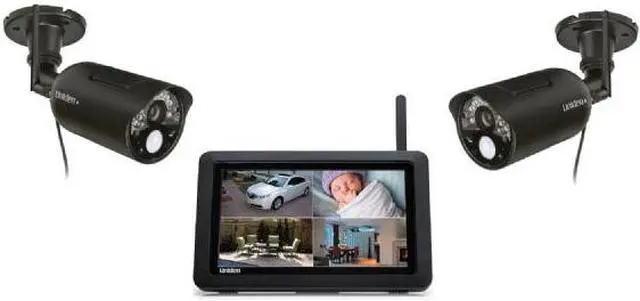 Alt view image 2 of 16 - Uniden Guardian UDR777HD Security Camera w/ HD Monitor