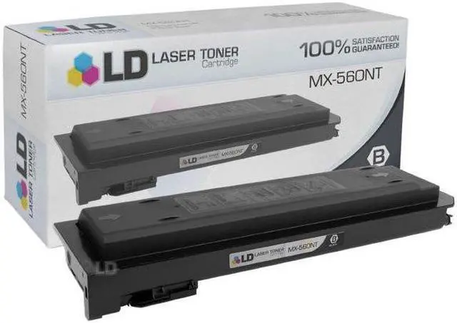 Alt view image 3 of 5 - Sharp MX560NT Black Toner Cartridge For Use In Mxm364N Mxm365N Mxm464N Mxm465N M