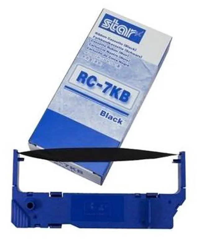 Alt view image 2 of 3 - Star Micronics 30981301 Rc7Kb Ribbon Cartridge, Hsp7000 Compatible, 90 Rolls Per Case, Priced Per Roll, Replaced 30981300