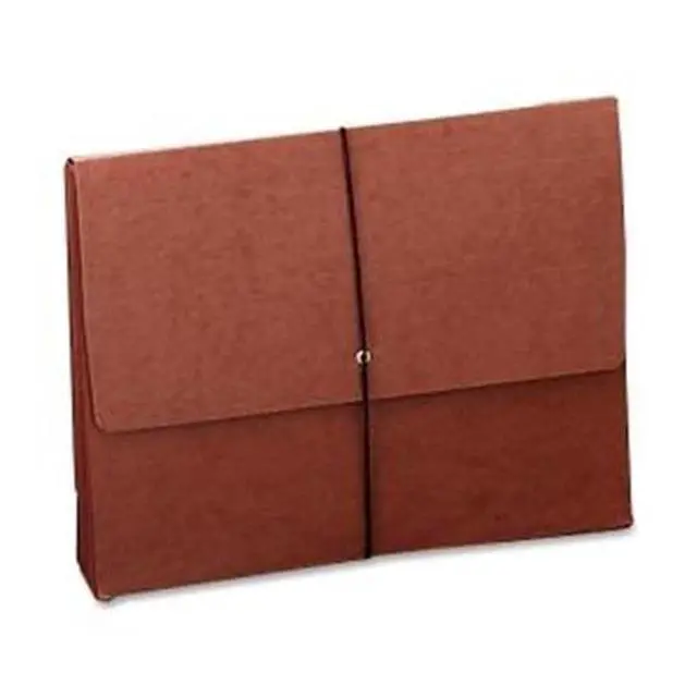 Alt view image 4 of 5 - Smead Manufacturing Company SMD71186 Expanding Wallet- 5-.25in. Exp- Letter- 12-.38in.x10in.- Red