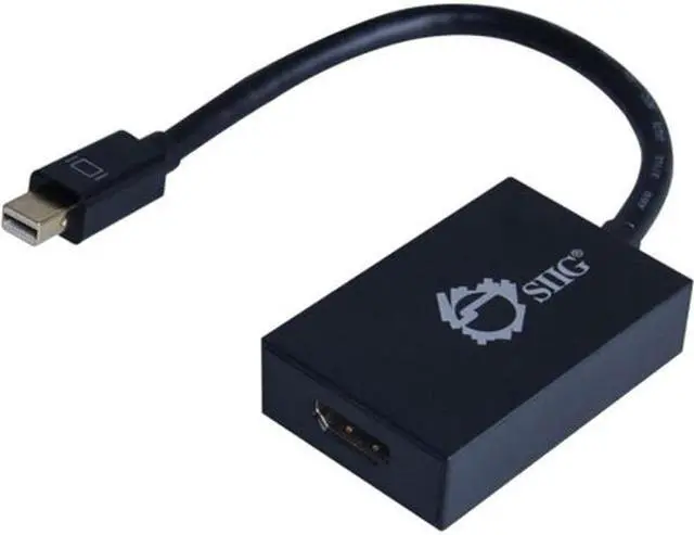 Alt view image 2 of 20 - Siig Mini Displayport 1.2 To Hdmi 4Kx2k 60Hz Active Adapter