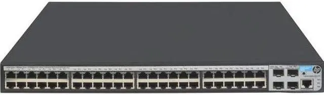 Alt view image 3 of 5 - HP JG928A Managed 1920-48G-PoE+ (370W) Switch