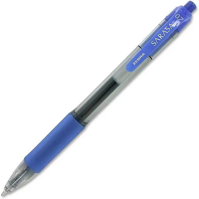 Alt view image 3 of 11 - ZEBRA PEN CORP. Sarasa Retractable Gel Pen Blue Ink Medium 36/Pack 46236