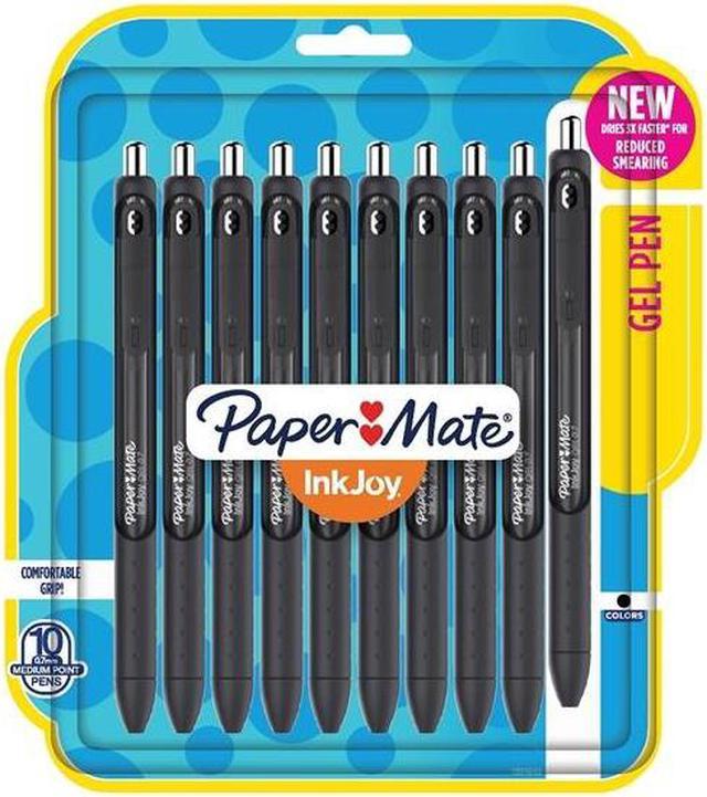 Inkjoy Gel Pens .7Mm 10/Pkg-Black