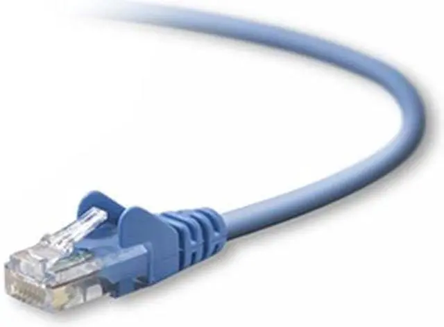Main image of Belkin TAA791-20-BLU-S 2 ft. Cat 5E Blue Cat.5e UTP Patch Cable