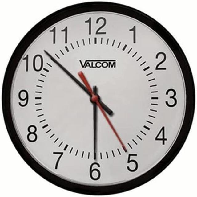 Alt view image 2 of 9 - Valcom VIP-A12A IP PoE 12 inch Analog Clock, Part No# VIP-A12A