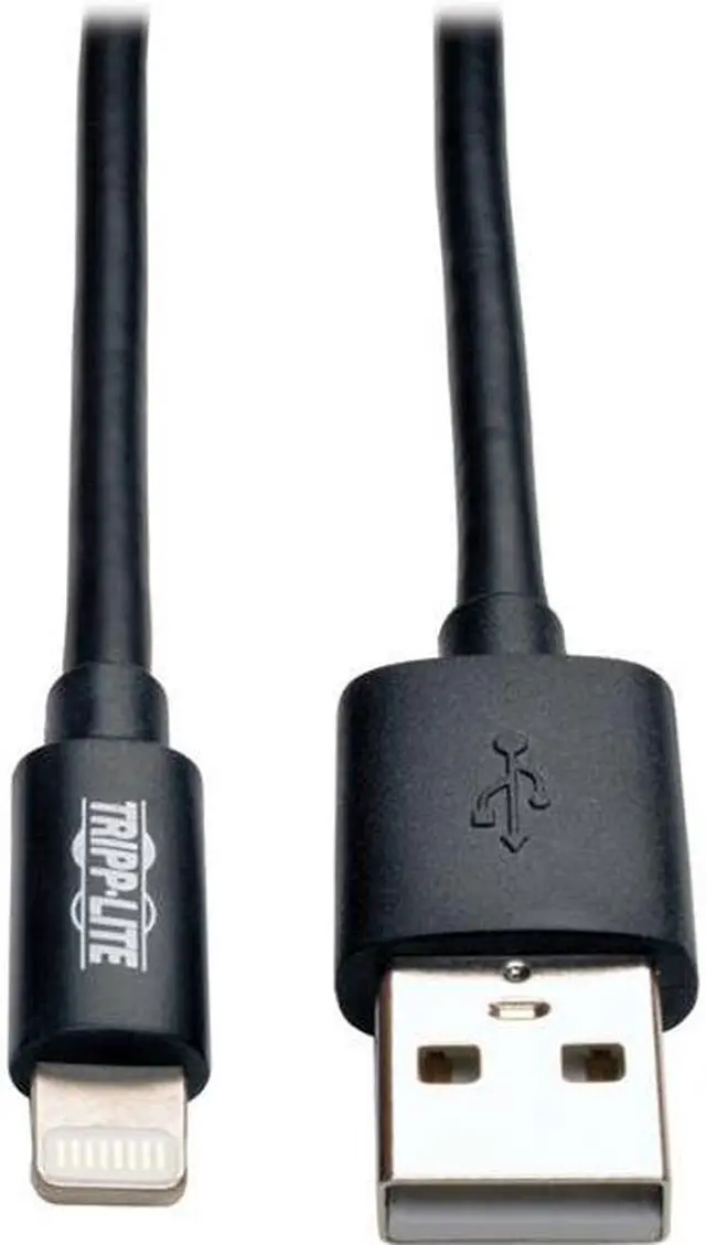 Main image of Tripp Lite M100010BK Black USB Sync/Charge Cable with Lightning Connector
