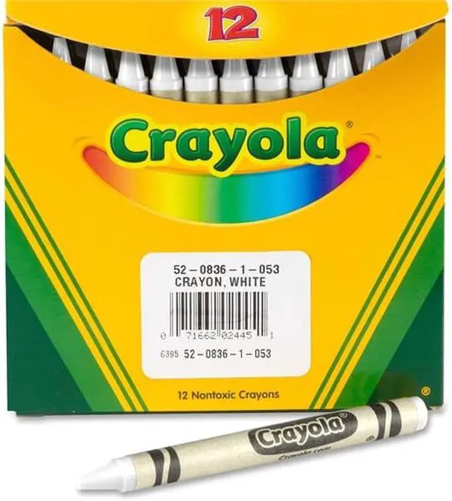 Alt view image 5 of 14 - Crayola White Crayons-12/Pkg